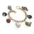 Seashell and Gemstone Bracelet B12563